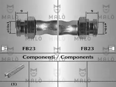 Тормозной шланг MALÒ купить