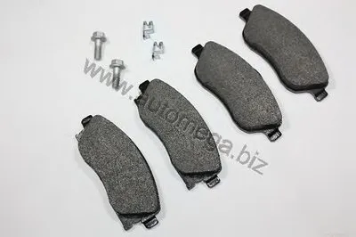 Комплект тормозных колодок, дисковый тормоз Erstausrüster AUTOMEGA купить