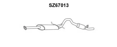 Глушитель выхлопных газов конечный VENEPORTE купить
