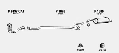 Система выпуска ОГ FENNO купить