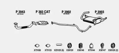 Система выпуска ОГ FENNO купить