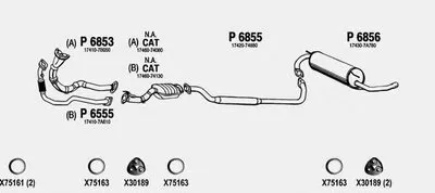 Система выпуска ОГ FENNO купить
