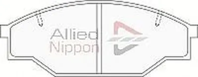 Комплект тормозных колодок, дисковый тормоз ANL Braking COMLINE купить