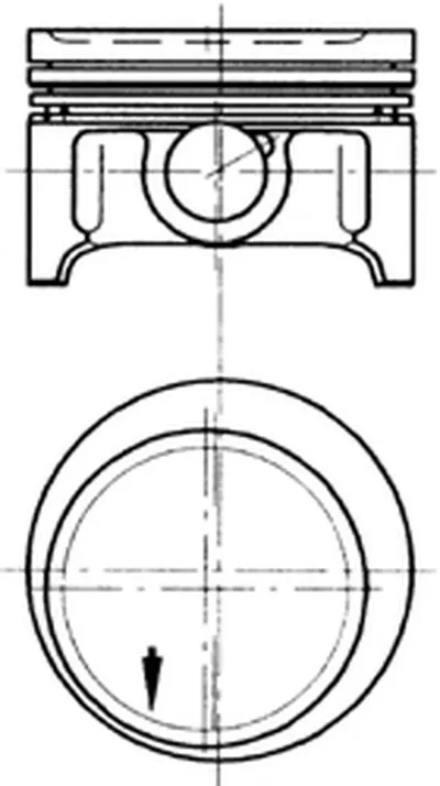 Поршень KOLBENSCHMIDT купить