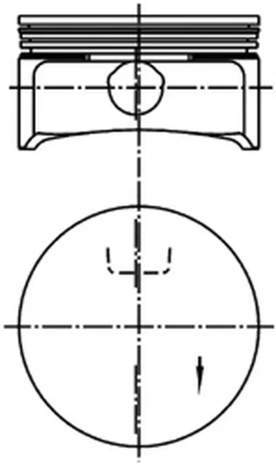 Поршень KOLBENSCHMIDT купить