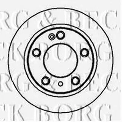 Тормозной диск BORG & BECK купить