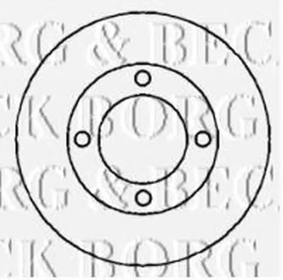 Тормозной диск BORG & BECK купить