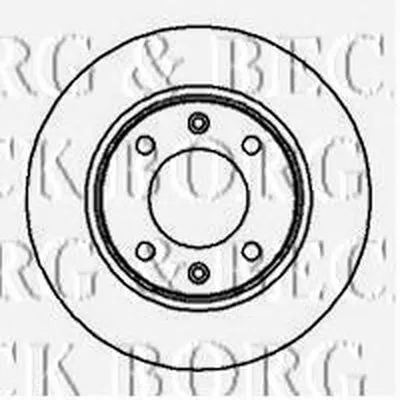 Тормозной диск BORG & BECK купить