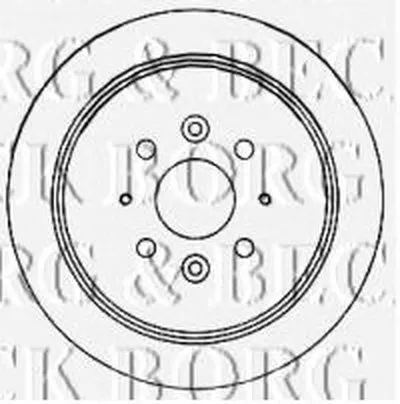 Тормозной диск BORG & BECK купить