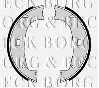 Комплект тормозных колодок BORG & BECK купить