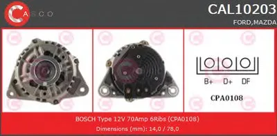 Генератор BRAND NEW SERIES CASCO купить