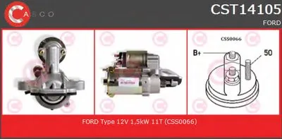 Стартер GENUINE SERIES CASCO купить