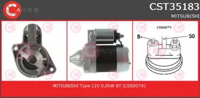 Стартер BRAND NEW SERIES CASCO купить