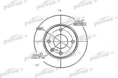 Тормозной диск PATRON купить
