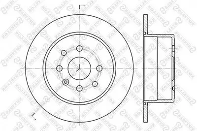 Тормозной диск STELLOX купить