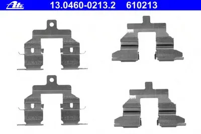 Комплектующие, колодки дискового тормоза ATE купить