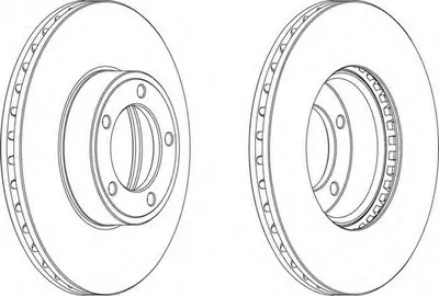 Тормозной диск PREMIER FERODO купить