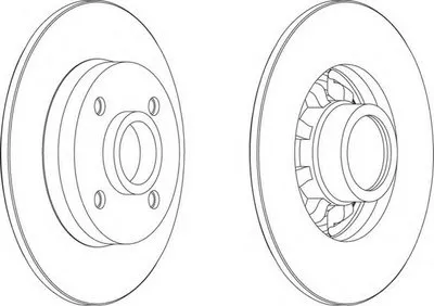 Тормозной диск PREMIER FERODO купить