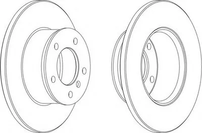 Тормозной диск PREMIER FERODO купить