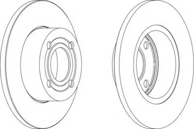 Тормозной диск PREMIER FERODO купить