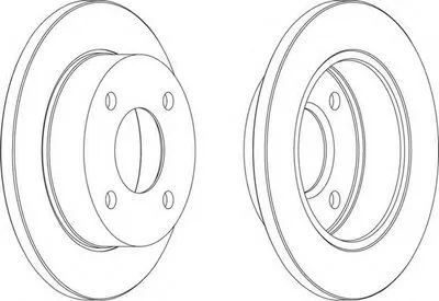 Тормозной диск PREMIER FERODO купить