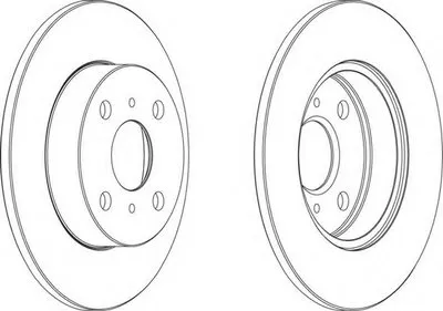 Тормозной диск PREMIER FERODO купить