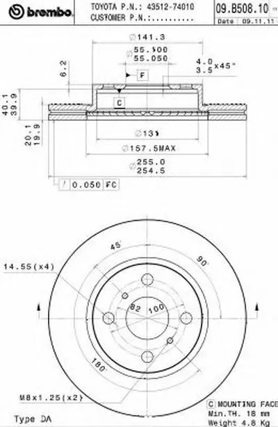 Тормозной диск AP купить