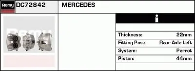 Тормозной суппорт Remanufactured REMY (Multiline) DELCO REMY купить