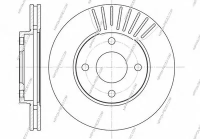 Тормозной диск NPS купить