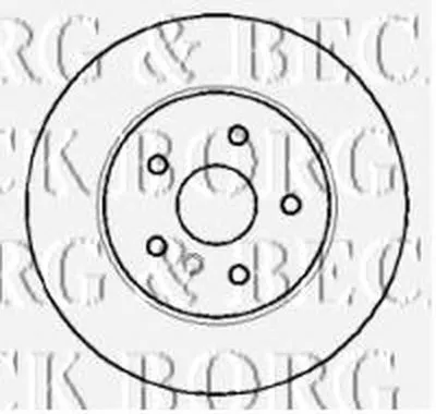 Тормозной диск BORG & BECK купить