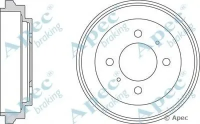 Тормозной барабан APEC braking купить