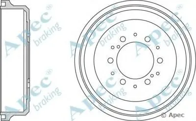 Тормозной барабан APEC braking купить
