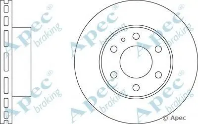 Тормозной диск APEC braking купить
