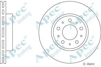 Тормозной диск APEC braking купить