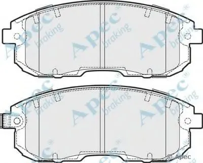 Комплект тормозных колодок, дисковый тормоз APEC braking купить