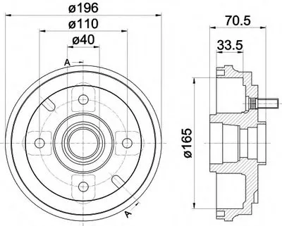 Тормозной барабан MINTEX купить