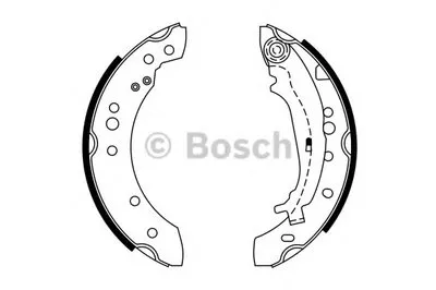 Комплект тормозных колодок BOSCH купить