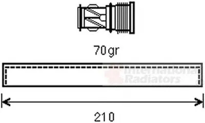 Осушитель, кондиционер VAN WEZEL купить