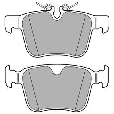 Комплект тормозных колодок, дисковый тормоз DELPHI купить