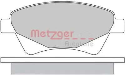 Комплект тормозных колодок, дисковый тормоз METZGER купить