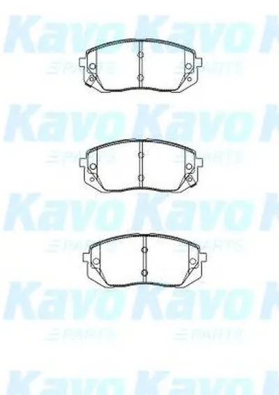 Комплект тормозных колодок, дисковый тормоз MK KASHIYAMA KAVO PARTS купить