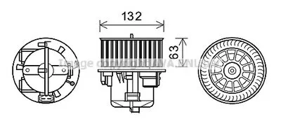 Электродвигатель, вентиляция салона AVA QUALITY COOLING купить