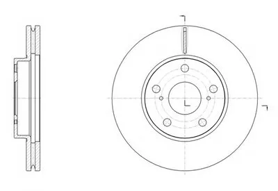 Тормозной диск KAWE купить