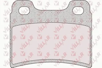 Комплект тормозных колодок, дисковый тормоз VILLAR купить