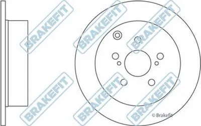 Тормозной диск Brake Fit APEC braking купить