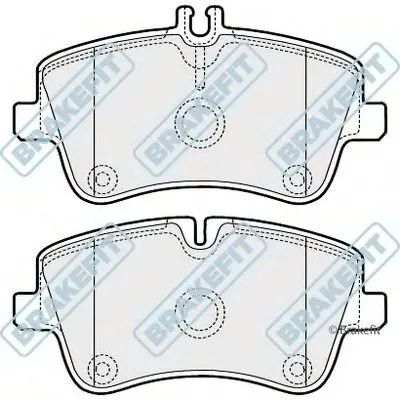 Комплект тормозных колодок, дисковый тормоз Brake Fit APEC braking купить