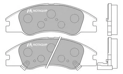 Комплект тормозных колодок, дисковый тормоз MOTAQUIP купить