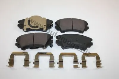 Комплект тормозных колодок, дисковый тормоз AutoMega Premium AUTOMEGA купить