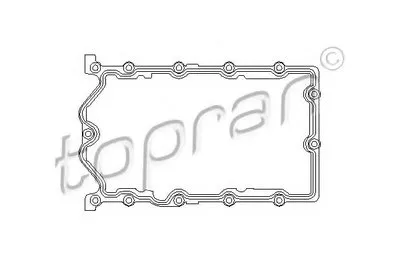 Прокладка, масляный поддон TOPRAN купить