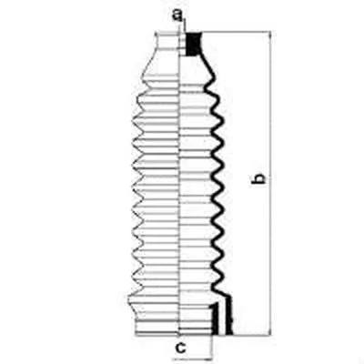 Пыльник, рулевое управление SPIDAN купить